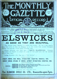 The Monthly Gazette Ctc front cover