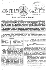 Ctc Gazette, Vol 1894, No 5