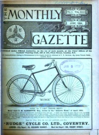 Ctc Gazette, Vol 1894, No 6