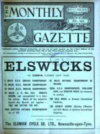 Ctc Gazette, Vol 1894, No 11