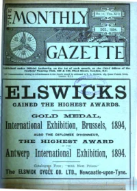 Ctc Gazette, Vol 1894, No 12