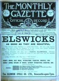 Ctc Gazette, Vol 1895, No 1