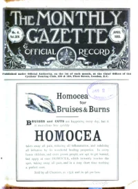 Ctc Gazette, Vol 1895, No 4