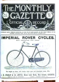 Ctc Gazette, Vol 1895, No 5