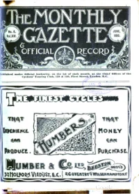 Ctc Gazette, Vol 1895, No 6