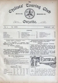 Ctc Gazette, Vol 1908, No 2