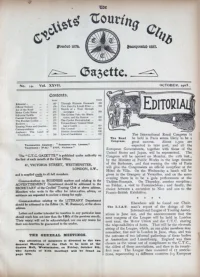 CTC Gazette, Vol 1908, No 10