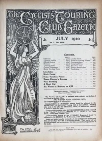 Ctc Gazette, Vol 1910, No 7