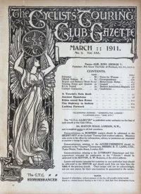 Ctc Gazette, Vol 1911, No 3
