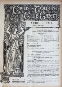 Ctc Gazette, Vol 1911, No 4