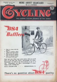 Cycling Magazine, Vol 51, No 2630